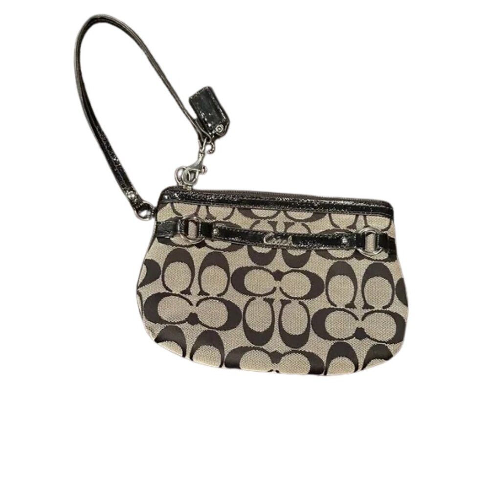 Coach Signature Wristlet